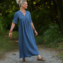 Robe Édonie — Jean léger bleu - Quintessence