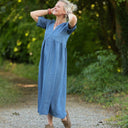 Robe Édonie — Jean léger bleu - Quintessence