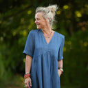 Robe Édonie — Jean léger bleu - Quintessence
