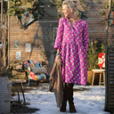 Robe Eglantine - double gaze de coton Songe boisé - Quintessence