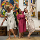 Robe Emmy en viscose rouge - Quintessence