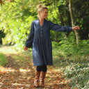 Robe Guillemette — Jean de coton bleu - Quintessence