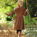 Robe Guillemette — Sergé de coton Cappuccino - Quintessence