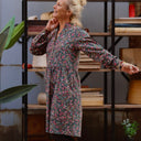 Robe Guillemette — Velours milleraies Champêtre - Quintessence