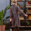 Robe Guillemette — Velours milleraies Champêtre - Quintessence