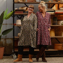 Robe Guillemette — Viscose imprimée Enza - Quintessence