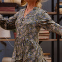 Robe Guillemette — Viscose imprimée Enza - Quintessence
