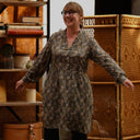 Robe Guillemette — Viscose imprimée Enza - Quintessence
