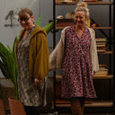Robe Guillemette — Viscose imprimée Zivine - Quintessence
