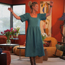 Robe Gwenaëlle - Double gaze de coton canard - Quintessence