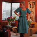 Robe Gwenaëlle - Double gaze de coton canard - Quintessence