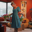 Robe Gwenaëlle - Double gaze de coton canard - Quintessence