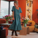 Robe Gwenaëlle - Double gaze de coton canard - Quintessence