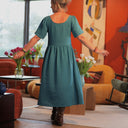 Robe Gwenaëlle - Double gaze de coton canard - Quintessence