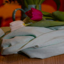 Robe Gwenaëlle - Lin vert pep's - Quintessence