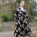 Robe Hazel- Coton brodé Clair Obscur Fleuri | Quintessence