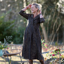 Robe Hazel - Gravure botanique noire/dorée - Quintessence