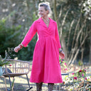 Robe Hazel - Lin fuchsia - Quintessence