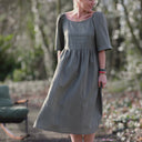 Robe Iloé – Lin kaki - Quintessence