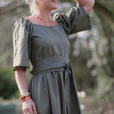 Robe Iloé – Lin kaki - Quintessence