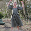 Robe Iloé – Lin kaki - Quintessence