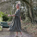 Robe Iloé – Lin kaki - Quintessence