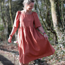 Robe Iloé – Lin terracotta - Quintessence