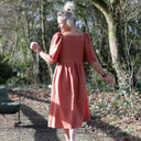 Robe Iloé – Lin terracotta - Quintessence