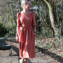 Robe Iloé – Lin terracotta - Quintessence