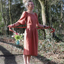 Robe Iloé – Lin terracotta - Quintessence