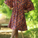 Robe Joanne — Coton crépuscule épicé - Quintessence