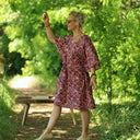 Robe Joanne — Coton crépuscule épicé - Quintessence