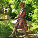 Robe Joanne — Coton flammé botanique - Quintessence