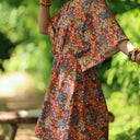 Robe Joanne — Coton flammé botanique - Quintessence