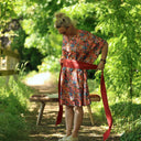 Robe Joanne — Coton flammé botanique - Quintessence