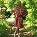 Robe Joanne — Coton flammé botanique - Quintessence