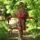 Robe Joanne — Coton flammé botanique - Quintessence