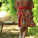 Robe Joanne — Coton flammé botanique - Quintessence
