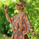 Robe Joanne — Coton flammé botanique - Quintessence