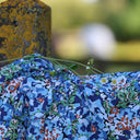 Robe Joanne — Coton fleurs d'indigo - Quintessence
