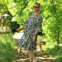 Robe Joanne — Double gaze de coton coquillages - Quintessence