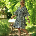 Robe Joanne — Double gaze de coton coquillages - Quintessence