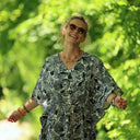 Robe Joanne — Double gaze de coton coquillages - Quintessence