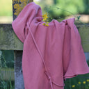 Robe Joanne — Double gaze de coton terracotta - Quintessence