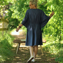 Robe Joanne — Lin bleu jeans - Quintessence