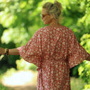 Robe Joanne — Viscose fleurs des dunes - Quintessence