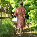 Robe Joanne — Viscose fleurs des dunes - Quintessence