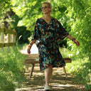 Robe Joanne — Viscose graphique éclat - Quintessence