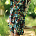 Robe Joanne — Viscose graphique éclat - Quintessence