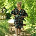 Robe Joanne — Viscose graphique éclat - Quintessence